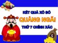 thống kê XSQNG 22/5/2021 chốt bạch thủ lô Quảng Ngãi