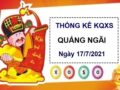 Thống kê KQXSQNG ngày 17/7/2021 hôm nay thứ 7