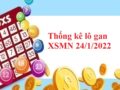 Thống kê lô gan KQXSMN 24/1/2022 hôm nay