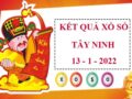 Thống kê XS Tây Ninh 13/1/2021 hôm nay thứ 5