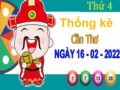 Thống kê XSCT ngày 16/2/2022 – Thống kê KQXS Cần Thơ thứ 4