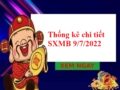 Thống kê chi tiết SXMB 9/7/2022 hôm nay