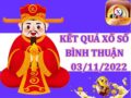 Thống kê kết quả XSBTH 3/11/2022 thống kê lô Bình Thuận thứ 5