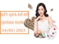 Thống kê xổ số Quảng Nam ngày 14/3/2023 thứ 3