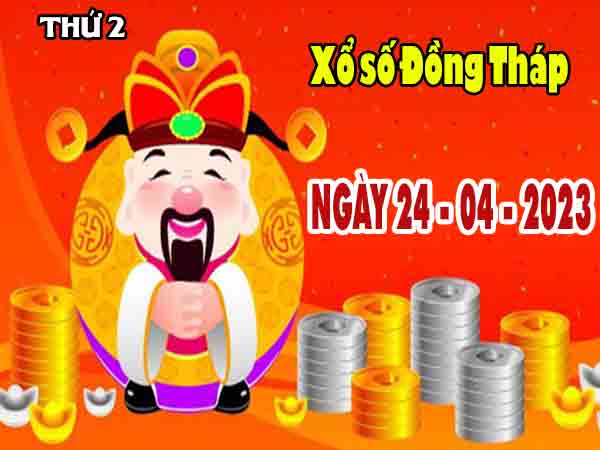 Thống kê XSDT ngày 24/4/2023 – Thống kê KQXS Đồng Tháp thứ 2