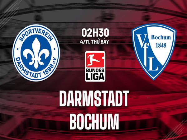 Nhận định trận Darmstadt vs Bochum
